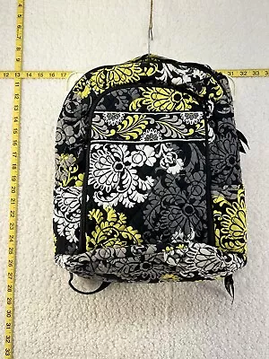 Vera Bradly Laptop Backpack With Multiple Pockets Padded Straps In Baroque EUC • $35