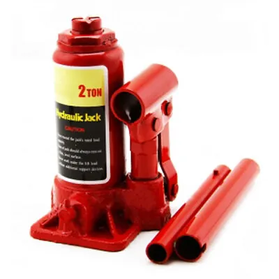 2 Ton Hydraulic Car Bottle Jack For Auto Repair 4000lb Lift Red • $21.95