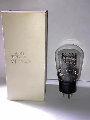 Marconi-Osram GPO VT-80A Tube - Single NOS/NIB Made In England Very Rare • $200