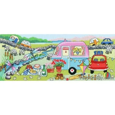 Caravan Fun  - Counted Cross Stitch Kit From Bothy Threads • £21.49