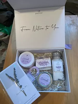 Peacoeye Brand Lavender Spa Kit INCOMPLETE SET 4 PIECES ONLY SEE PICTURES PLEASE • $25