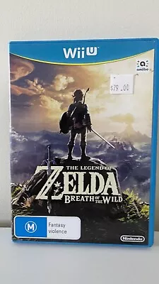 The Legend Of Zelda The Breath Of The Wild For Nintendo Wii U • $40