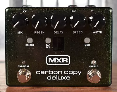 Dunlop MXR M292 Carbon Copy Deluxe Analog Delay Guitar Effect Pedal Demo • $199.99