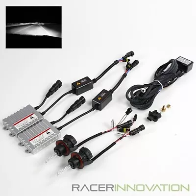 H13/9008 6000K White Bi-Xenon Dual Beam Headlight Slim Ballast HID Converion Kit • $60