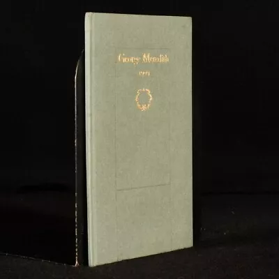 1924 George Meredith 1909 By J. M. Barrie Limited First Edition Signed • $73.90