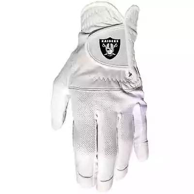 Raiders Las Vegas Oakland Mesh Leather Golf Glove Left Hand Right Handed Golfer • $28