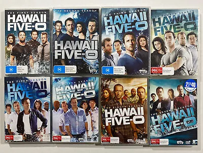 Hawaii Five-O : Season 1-8 Complete Series R4 1 2 3 4 5 6 7 8 +FREE TRACKED POST • $64.95