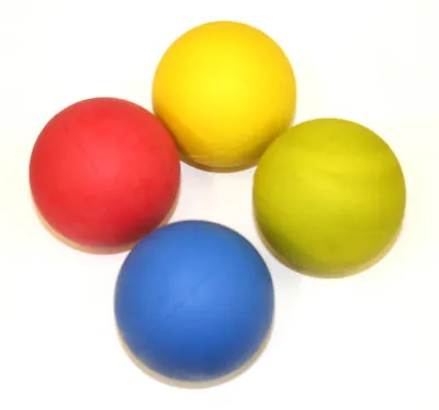 £5.99 • Buy Hyfive - Dog Balls - Floating Rubber Balls For Fetch Training - 4 Pack