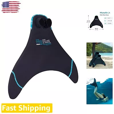 Speedy Dolphin Kick Motion Monofin - Comfortable Propulsion For All Ages • $79.99