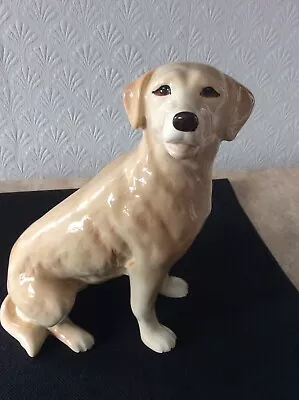 Vintage Melba Ware Golden Labrador Figurine (Sitting) • £11.75