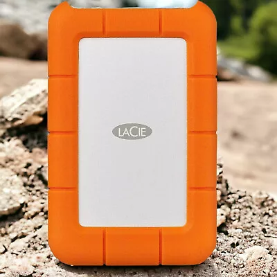 External Hard Drive LaCie Rugged Mini 1TB 5400RPM LAC301558 Hard Disk Drive • £59.99