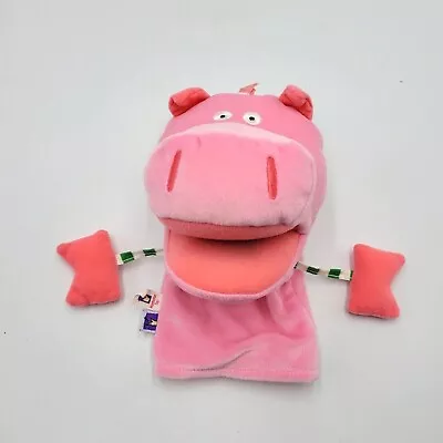 Manhattan Toy Pink Pig Hand Puppet Stuffed Animal • $6.70