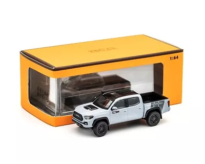 GCD 1:64 Toyota Tacoma TRD Pro Off Road Cement Grey Diecast Model Car • $36.99