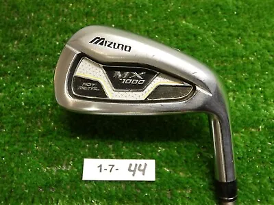 Mizuno MX-1000 Hot Metal 6 Iron Steelfiber I80 Stiff Pured Graphite +1.  • $52.19