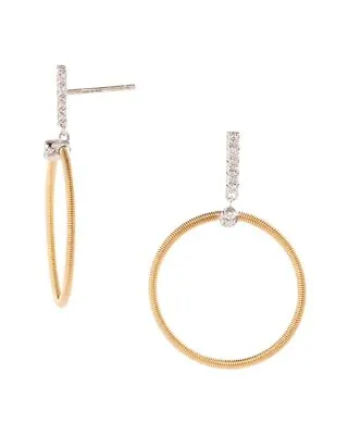 Marco Bicego Bì49 18K 0.14 Ct. Tw. Diamond Earrings Women's • $999.99