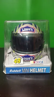 NASCAR Racing Jimmie Johnson Lowes 48 Riddell Mini Helmet 2007 Factory Sealed  • $12.95