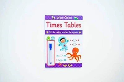 £3.59 • Buy Brown Watson Wipe Clean Times Tables - Ages 6 Plus By Brown Watson Book The