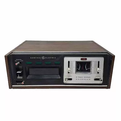 Vintage General Electric 8 Track Stereo Recorder - Model TA 600B - Japan • $65