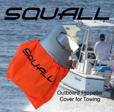 Outboard Waterproof  Propeller Bag Cover Flo Orange Or Green In OXFORD NYLON • £14.95