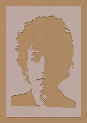 Bob Dylan Stencil Celebrity Rock Star Shabby Chic Vintage • £2.99