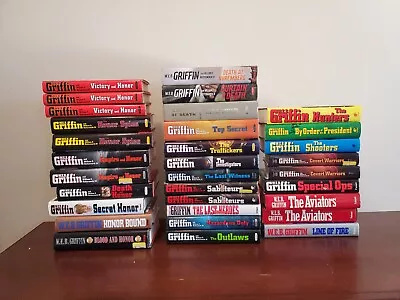 W.E.B Griffin Hard Cover Books You Choose Good To Very Good Condition • $3.60