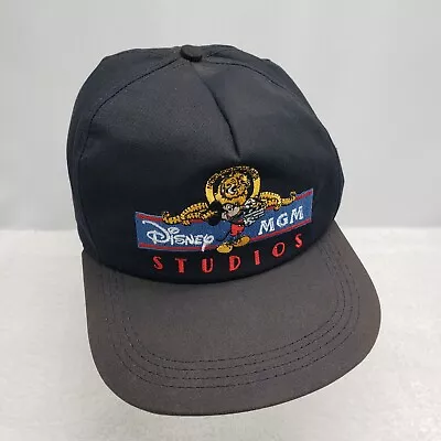 Vintage 1987 Disney MGM Studios Tours Snapback Cap Hat Mickey Mouse USA OSFA  • $35