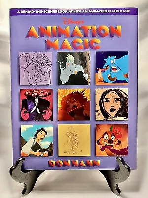 Disney’s Animation Magic By Don Hahn 1996 1st Edition Dust Jacket HC Ex Cond. • $19.99