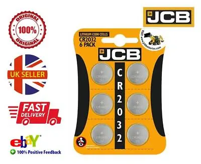 JCB CR2032 | 2025 | 2016 | Battery Coin Cell Button 3v Lithium Original BR • £3.49