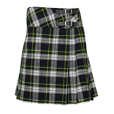 £17.99 • Buy Ladies Knee Length Dress Gordon Kilt Skirt 20  Length Tartan Pleated
