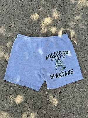 Vintage Michigan State Spartans Shorts Mens Medium  • $25