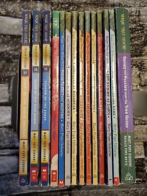 14 Magic Tree House Books Lot Paperback Mary Pope Osborne Kid Chapter Jack Annie • $10