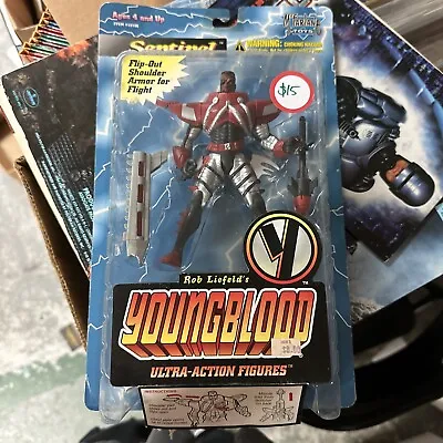 Youngblood SENTINEL Ultra-Action Figure 1995 McFarlane Toys Series 1 Sealed • $18