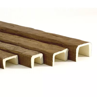 2m PU Wood Beam Faux Wood Beam Imitation Fake Oak Beams Ceiling Decor • £174