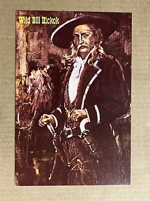 Postcard Gunfighter Lawman Wild Bill Hickok Wild West Painting Lea McCarty • $4.99