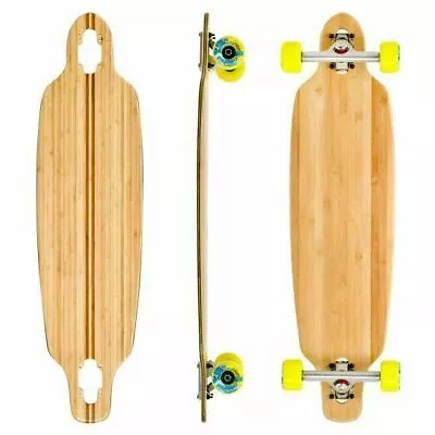Blank Mini Directional Drop Through Longboard (Complete Skateboard) • $142