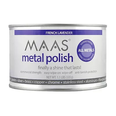 Maas International Metal Polish Can Long-lasting & Strong Protection 1.1-Pound • $53.99