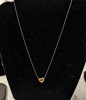 Pure 18ct Necklace And Pendant • £50