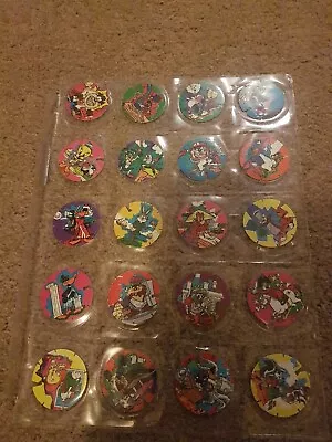 Tazo Looney Tunes Time Warp Set Numbered 201 To 220 Complete Set • $30