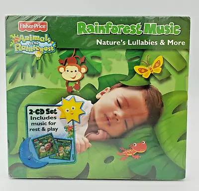 Fisher Price Rainforest Music: Nature's Lullabies Playtime Rhythms 2CD Set 2010 • £18.94