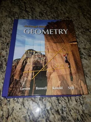 Holt McDougal Larson Geometry: Student Edition Geometry 2011 • $50