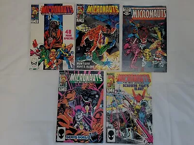 Micronauts Comic Lot: # 7 12 38 55 57 • $10