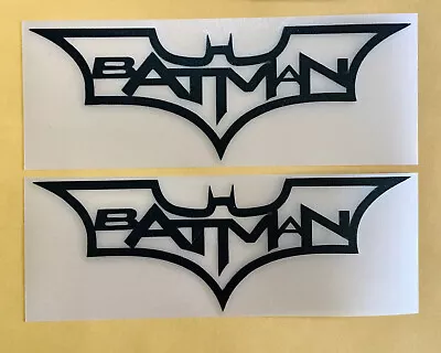 BATMAN Decal Stickers DIE-CUT CHROME Or Color Vinyl NEW Dark Knight • $4.89