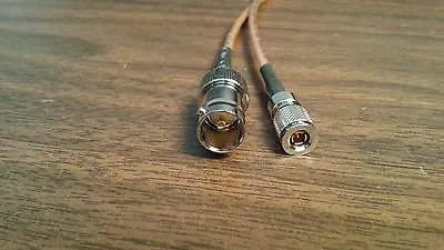 US MADE  Belden  SDI Cable BNC Female  To  DIN 1.0/2.3  RG-179 Coax  Cable 12   • $9