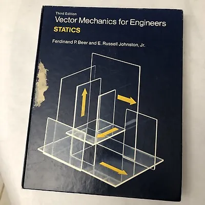 Vector Mechanics For Engineers - Statics & Dynamics. Vintage Textbook. • $6