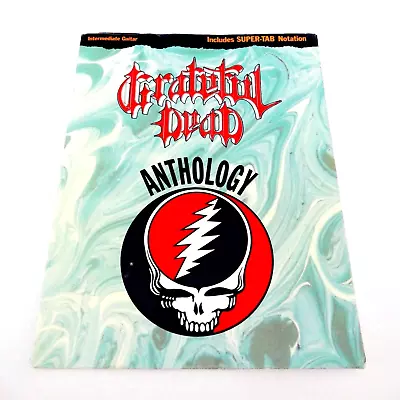 Grateful Dead Book Anthology 1990 Guitar Player Sheet Music Tab GD Jerry Garcia • $169.99