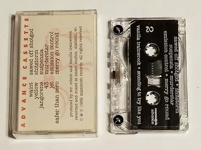 Vanilla Trainwreck Sounding To Try Like You Cassette Tape Promo 1992 Mammoth • $9.99