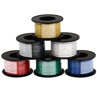 22 Gauge Wire Combo 6 Pack 12V 100FT Per Roll (600 Ft Total) 22 Gauge Auto Wire • $23.66