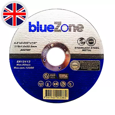 115mm 4.5  Ultra Thin Metal Cutting Discs / 115mm Cutting Disc Angle Grinder • £109.99