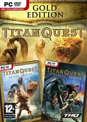 Titan Quest GOLD Edition PC DVD • $31.52