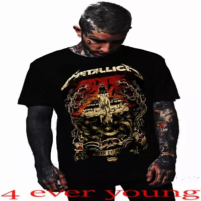 Metallica Master Of Puppets Punk Rock  T Shirts Men's Sizes • $10.79